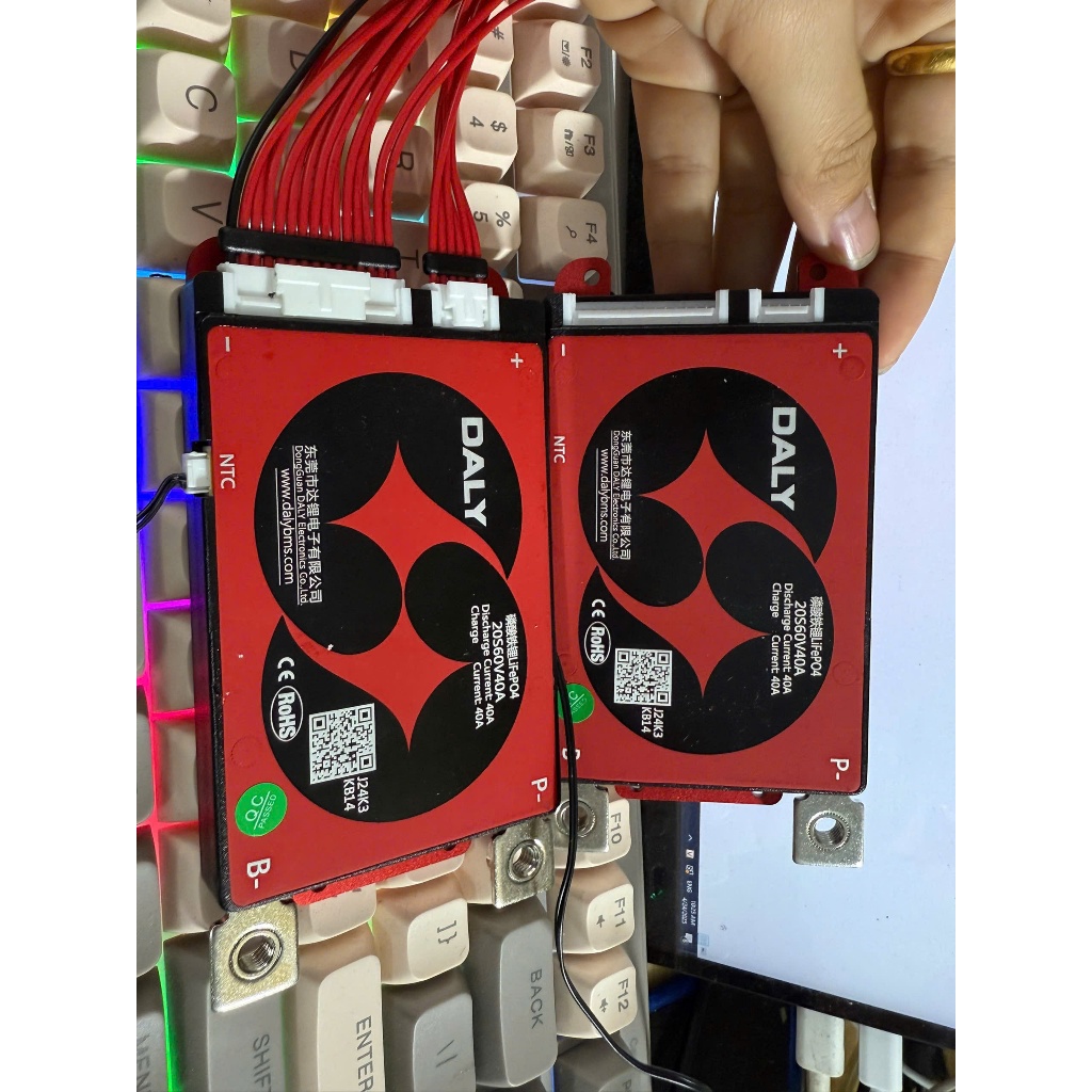 Mạch BMS 20S 60V 40A Cho 3.2V Chính Hãng DALY (Sạc Xả Chung)