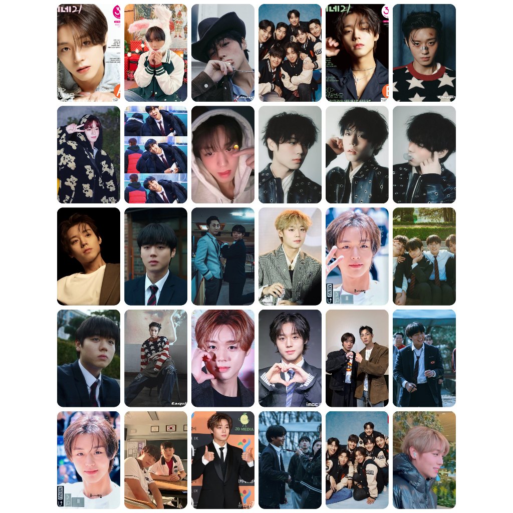 Lomo card 1 mặt PJH-50 ảnh bo góc Park Jihoon - FB