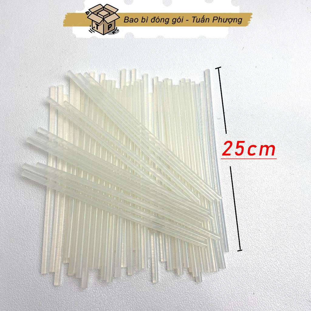 Combo 10 cây keo nến nhỏ, keo nến 7mm dùng cho máy bắn keo
