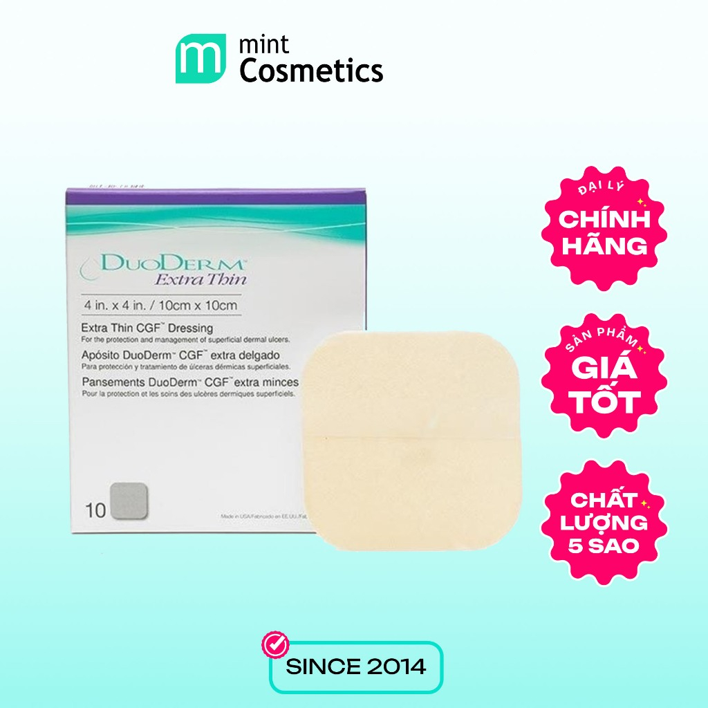 Miếng dán mụn Duoderm Extra Thin 10 x 10cm