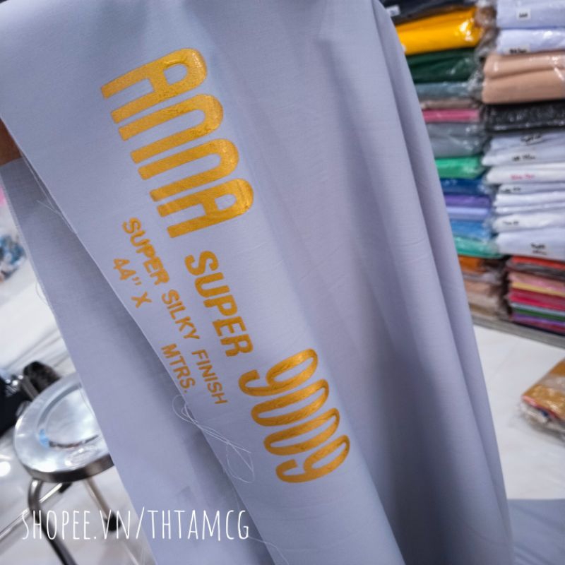 [Cao Cấp] Vải Màu Xanh Lam Khổ 1M2 Hàng Nhập