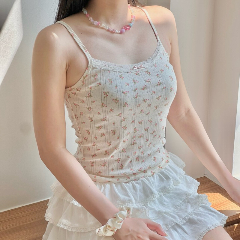 OHO - CAMI TOP ÁO BA LỖ VẢI THÔNG HƠI🍒
