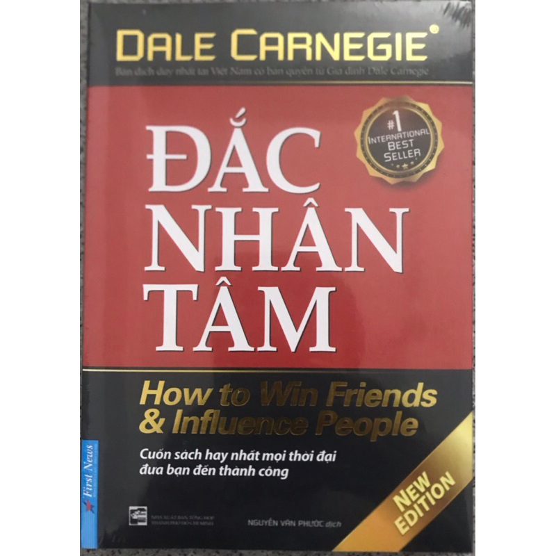 Sách: Đắc Nhân Tâm - Cuốn sách hay nhất mọi thời đại đưa bạn đến thành công ( Bìa mềm)
