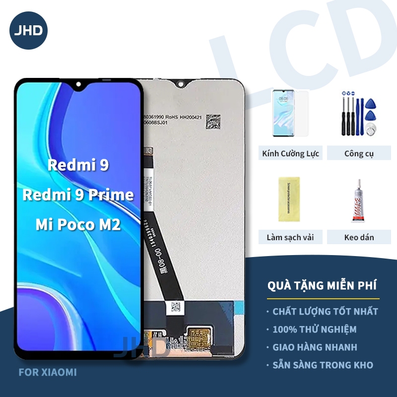 Dành Cho Xiaomi Redmi 9 Redmi 9 Prime Poco M2 Lắp ráp màn hình LCD thay thế