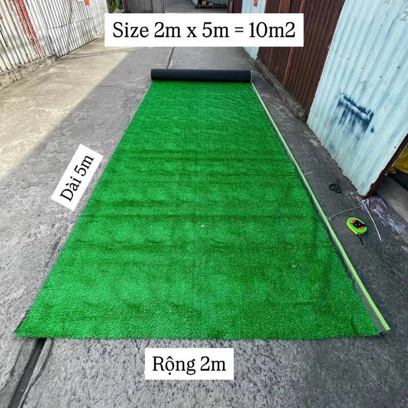 Thảm Cỏ Nhân Tạo 1.5cm ngoài trời