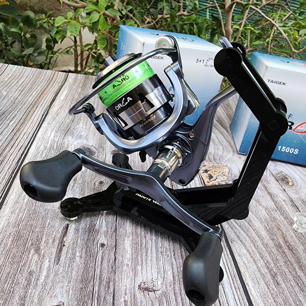 Máy Lure Orca Có Sẵn Cước Siêu Tiện lợi 1500S cho UL và 2500s lure cá lóc.