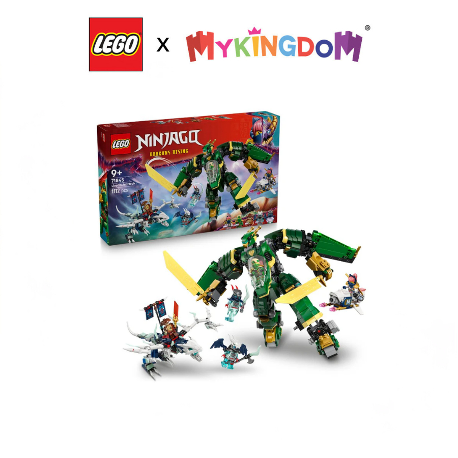Đồ Chơi Lắp Ráp Lloyd Và Chiến Giáp Jet LEGO NINJAGO 71845 (1112 chi tiết)