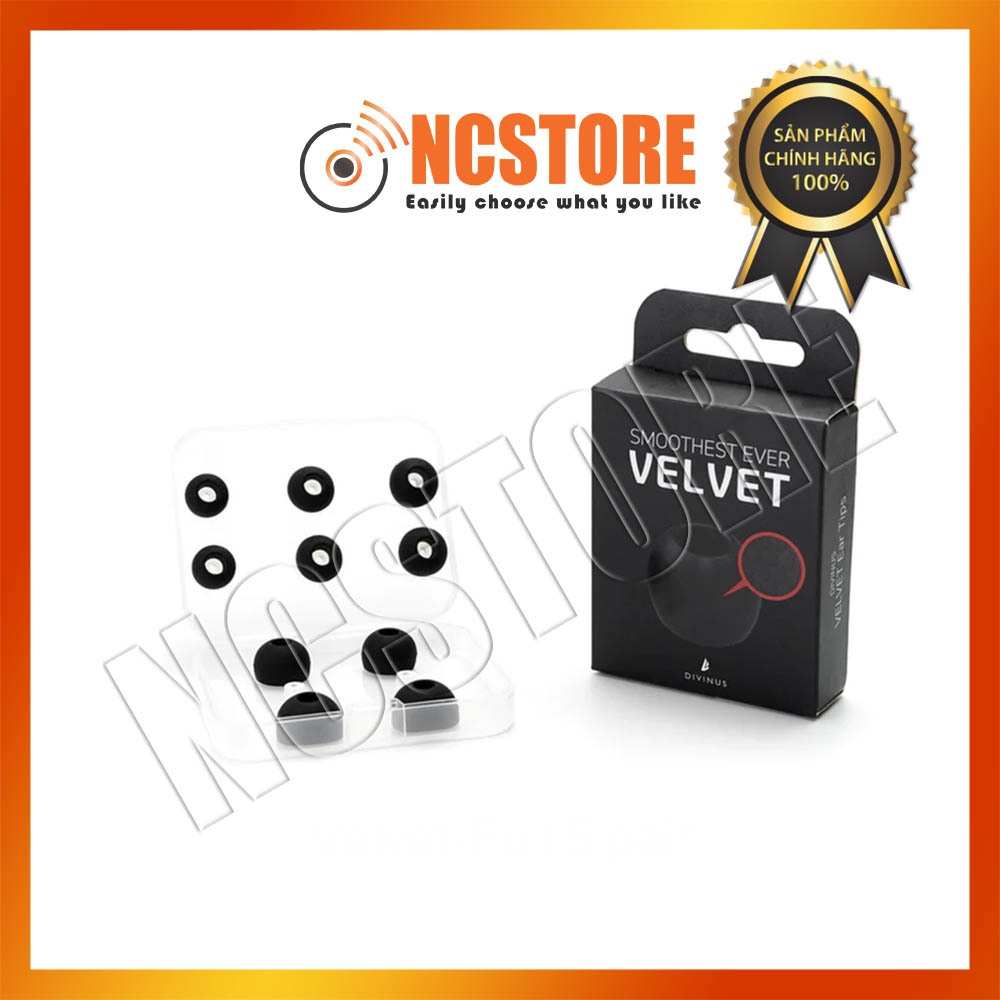 [NC] EarTip ELOIT VELVET | Eartips Chính Hãng | Núm Tai Nghe