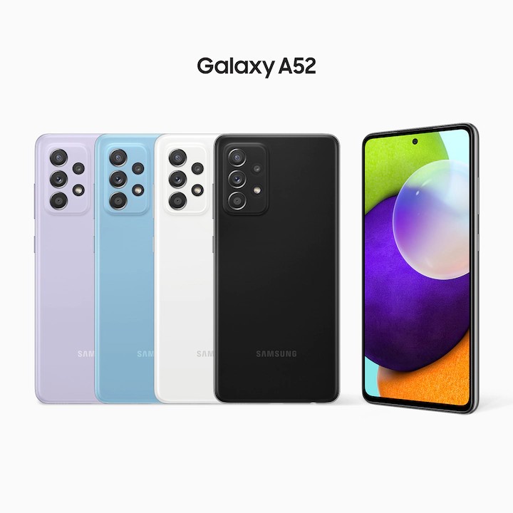 Điện thoại Samsung Galaxy A52 Ram 8G/128GB máy qua sử dụng còn dẹpd máy chính hãng BH6T