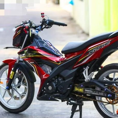 TEM RỜI SONIC 150 ĐỎ - DECAL RUBY