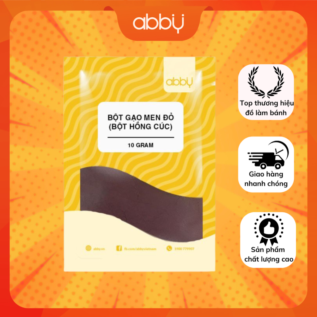 Bột Gạo Men Đỏ (Bột Hồng Cúc) 10g