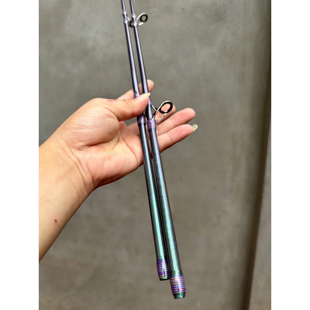 Lẻ Ngọn Cần, Lẻ Ngọn Cần WuTu Fishing - H8 Độ Cứng MH Màu Ánh Tím