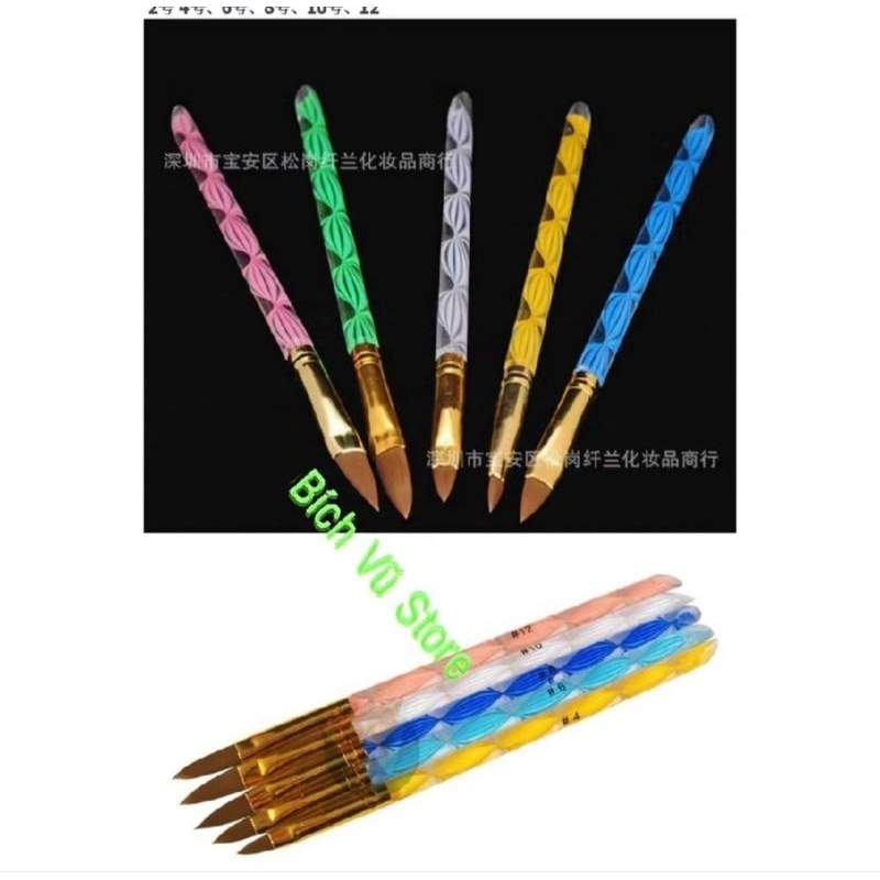 Cọ đắp bột 18k/ cây; set 5 cây/58k