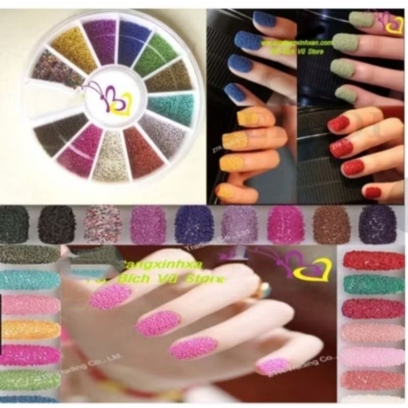 khay bi nail 12 màu