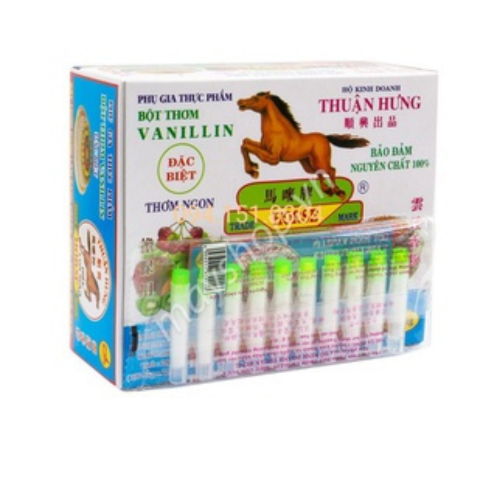 Bột Vani Thuận Hưng 100 Ống: Hương Vị Tự Nhiên Cho Mọi Món Ngon