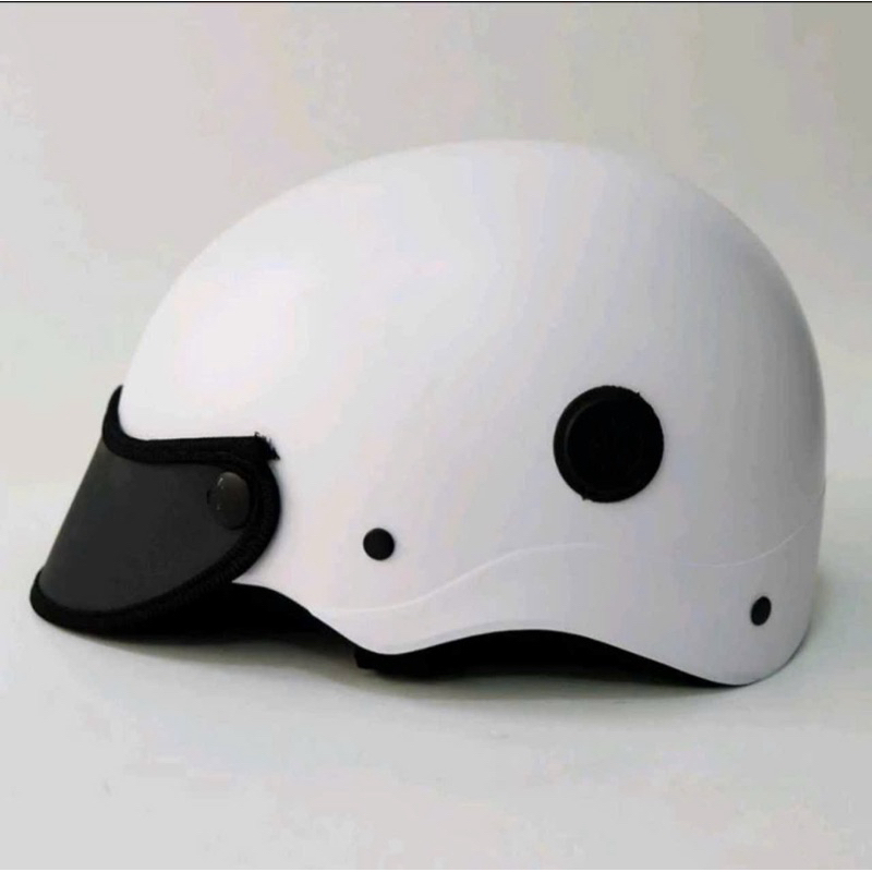 Nón/mũ bảo hiểm 1/2 nửa đầu - phù hợp cả nam lẫn nữ - nhiều màu lựa chọn - có lỗ thông gió (Freesize)