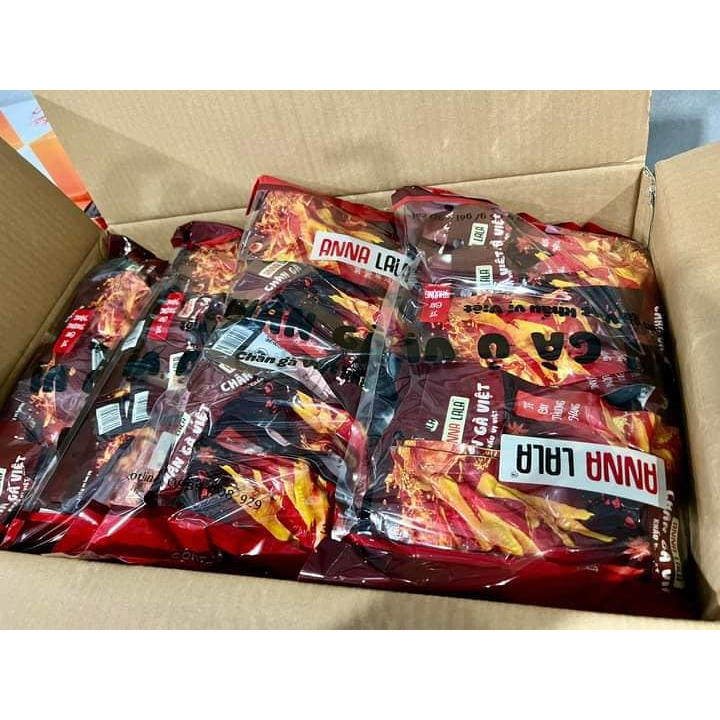 Sỉ Bịch 30 Chiếc Chân Gà Anna Lala Ủ Vị Tê Cay Thượng Hạng Giòn Ngon
