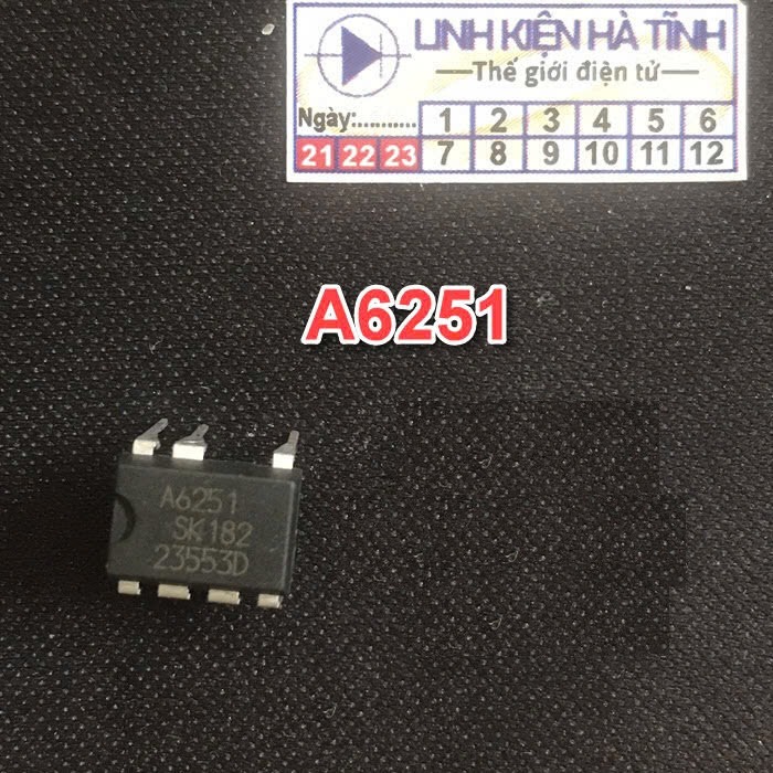 3 con Ic nguồn A6251 Dip-7
