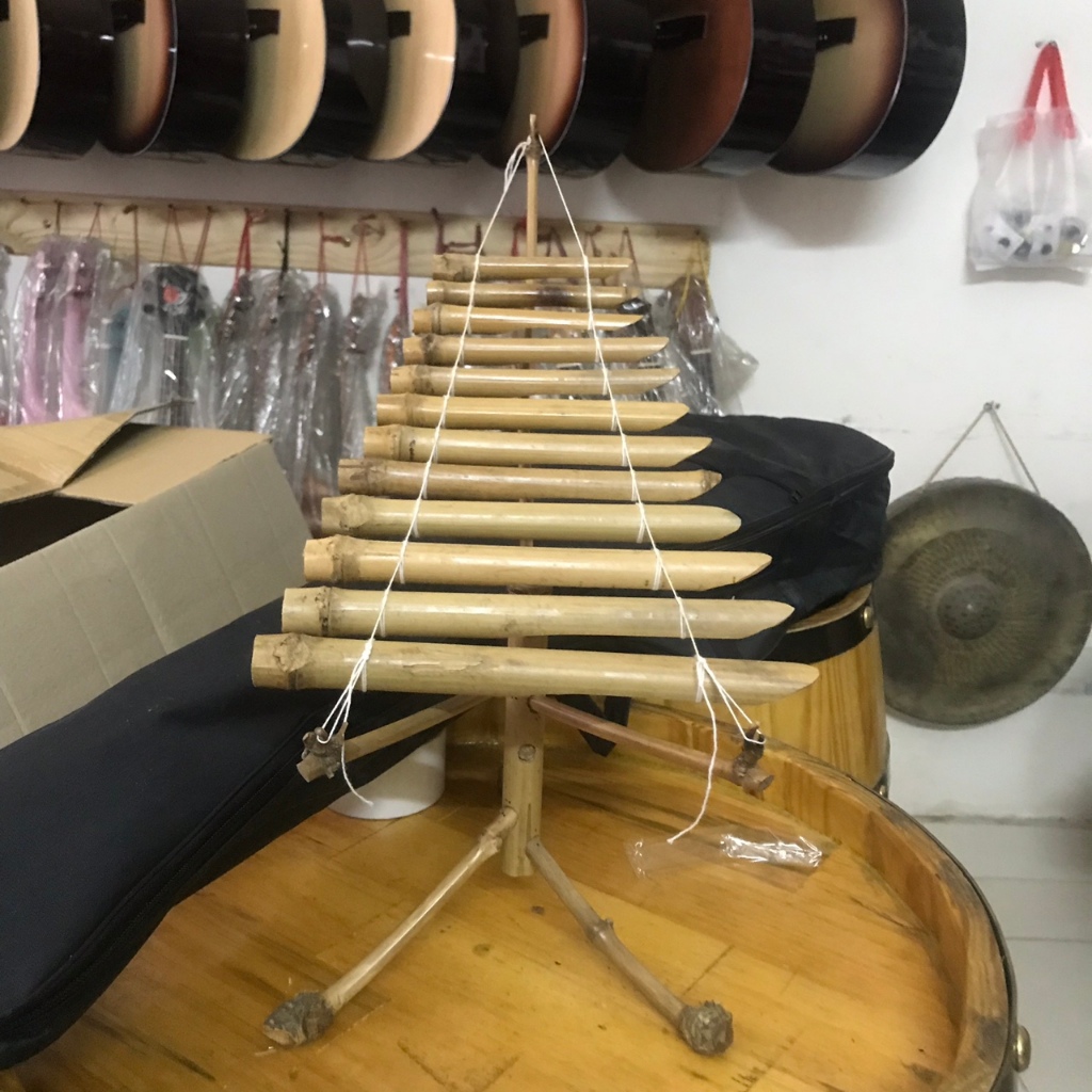 bán đàn t'rưng mini 12 ống(nhaccuthanhcong)