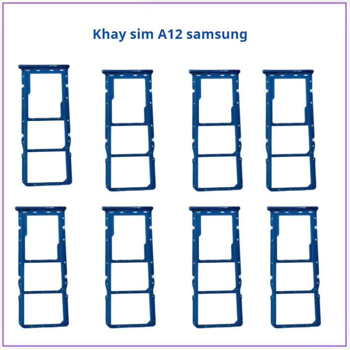 Khay sim  samsung A12 ,mới chất lượng tốt