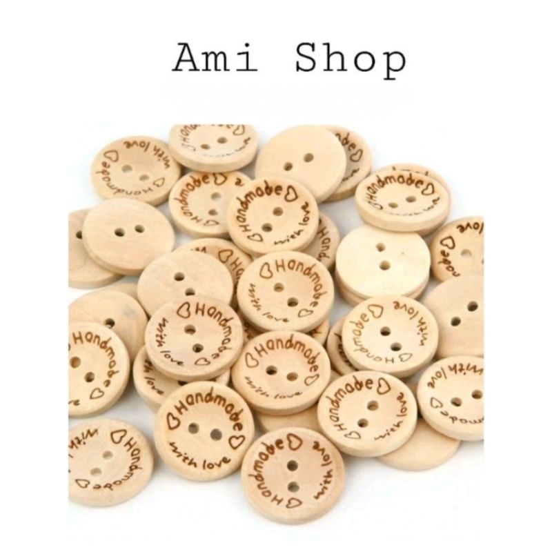 Nút gỗ Handmade
