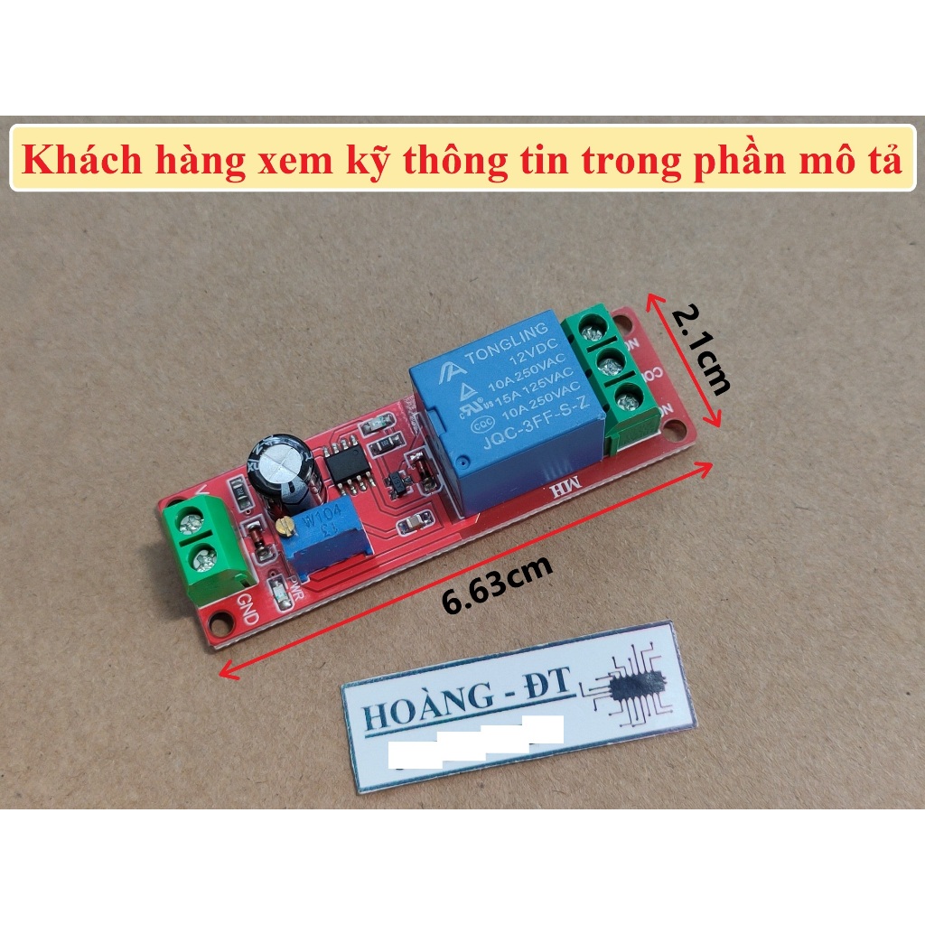 Module tạo trễ 5V 12V