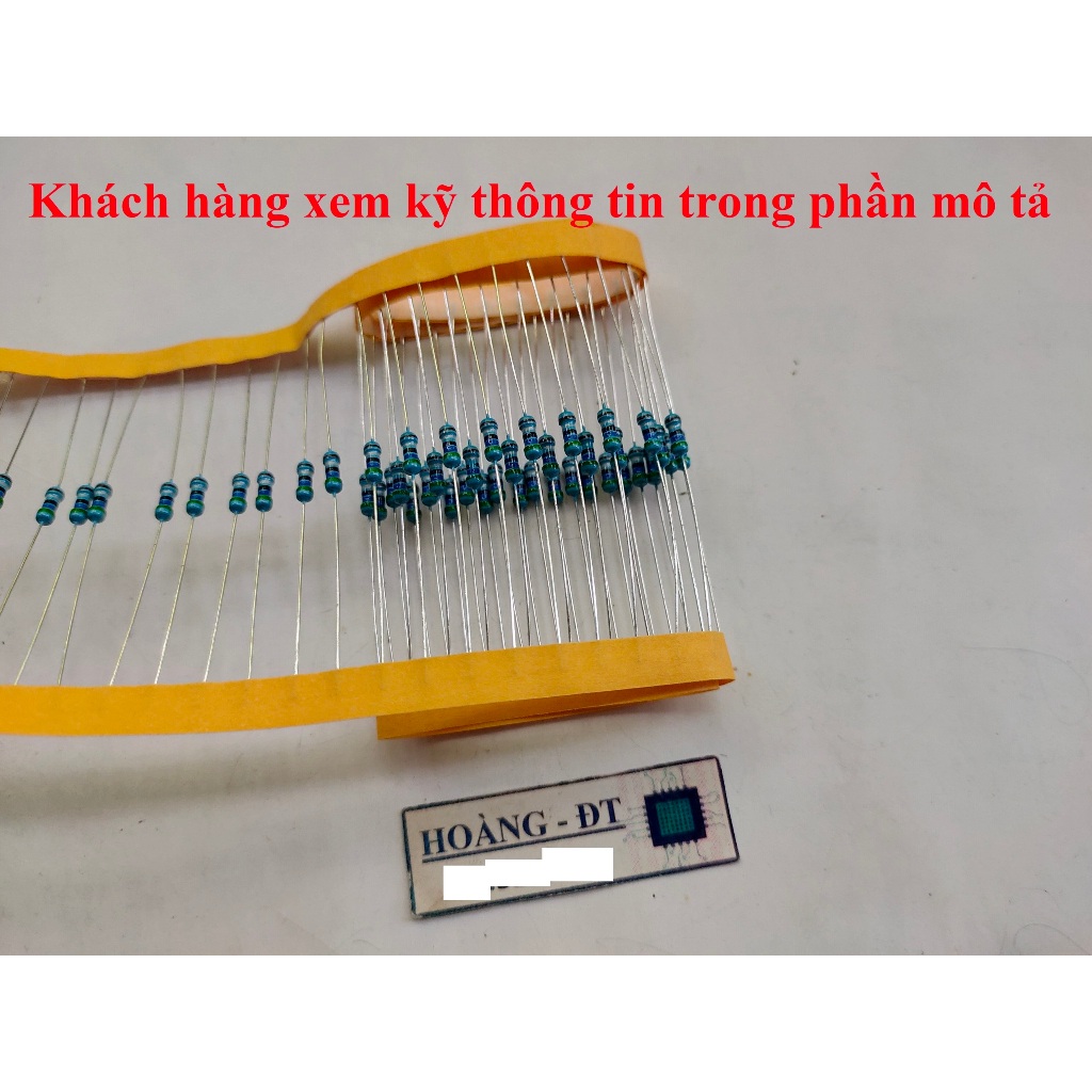 Điện trở 1/4W 1% (2K2 - 470K)
