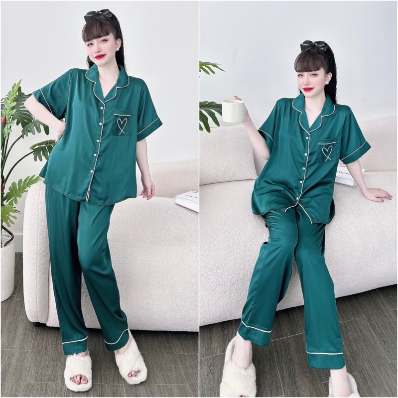 Đồ Bộ Lụa Bigsize Cao Cấp - Chất Lụa Mềm Mịn