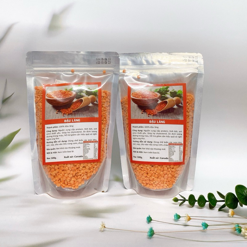 500G ĐẬU LĂNG ĐỎ
