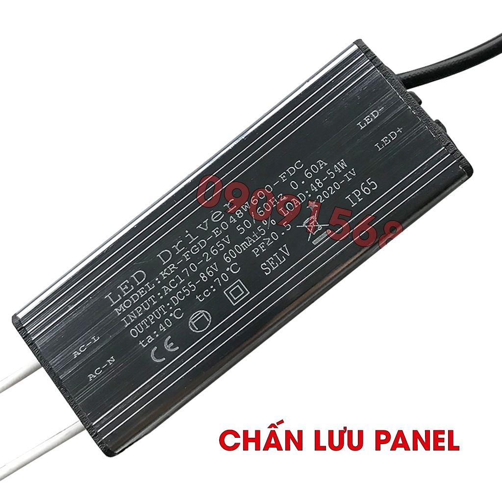 Chấn lưu đèn panel 48w - 55w