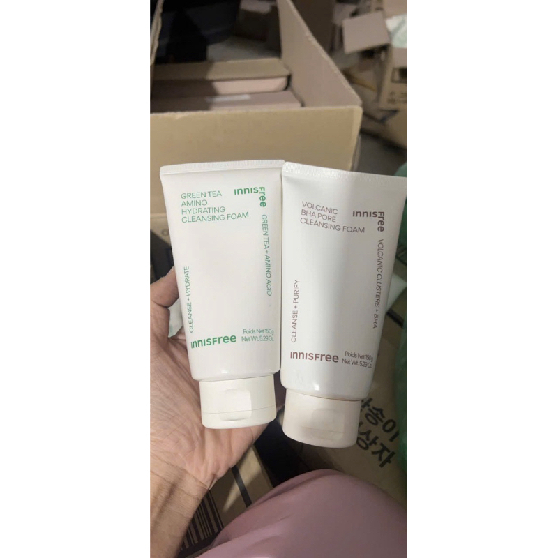 Sữa rửa mặt tro núi lửa innisfree