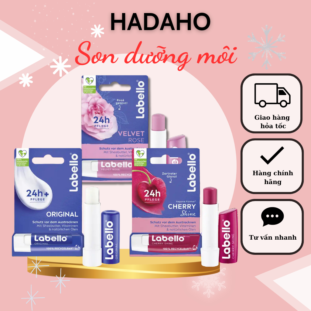 Son dưỡng môi Labello Đức