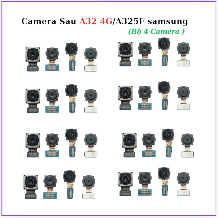 Camera Sau samsung A32 4G/A325F,bộ 4 camera