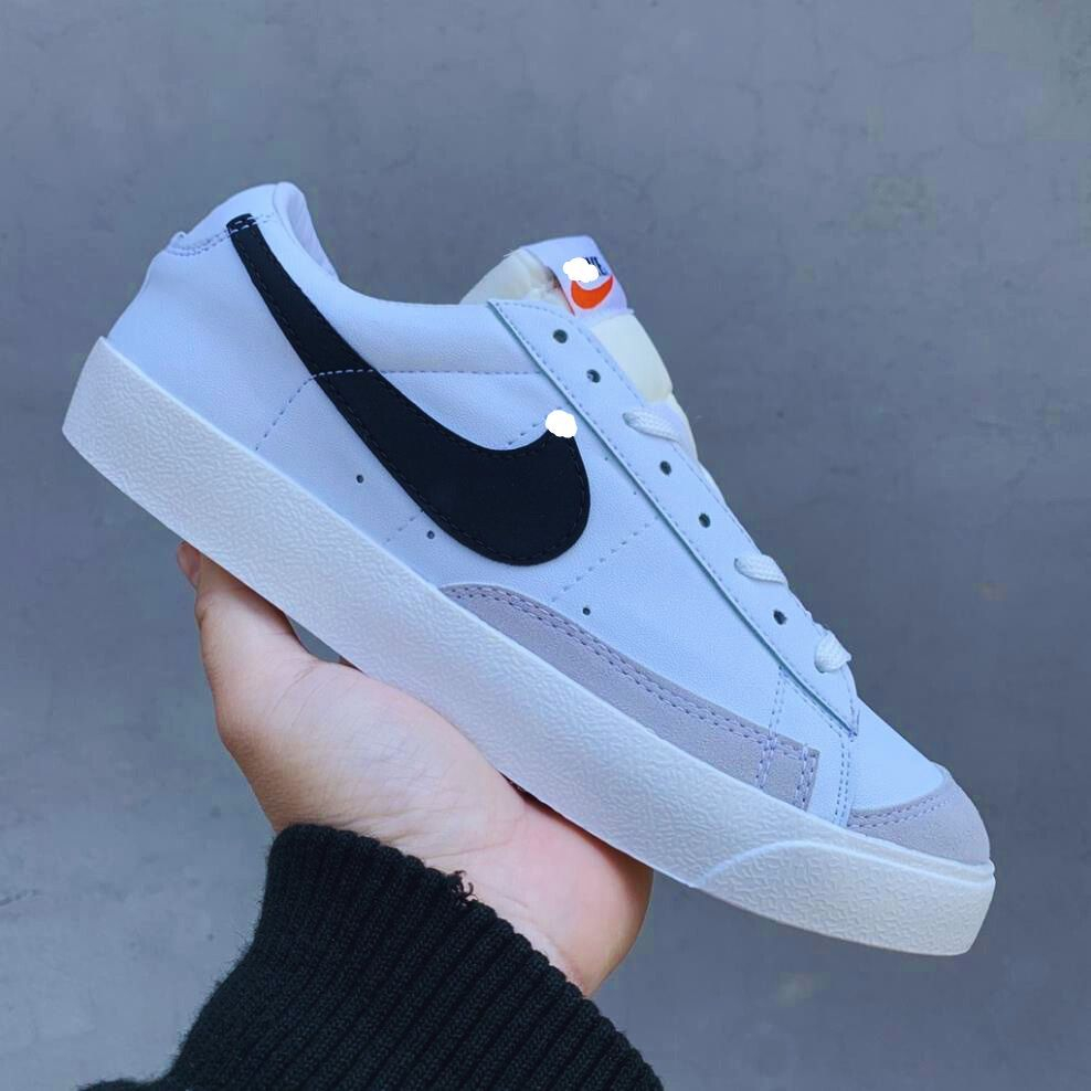 Giày _Blazer Mid 77 , Giày sneaker _Blazer Nam Nữ Trắng Đen Cao - Thấp Dáng Thể Thao Bản Xịn 2023