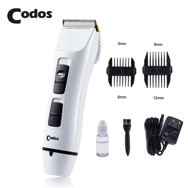Tông Đơ Cắt Tóc CODOS T6 Lưỡi Sắc Bén, 2 Pin Sử Dụng Thời Gian 3 Tiếng,Độ Ồn Thấp Dễ Dàng Vệ Sinh Hàng Chính Hãng