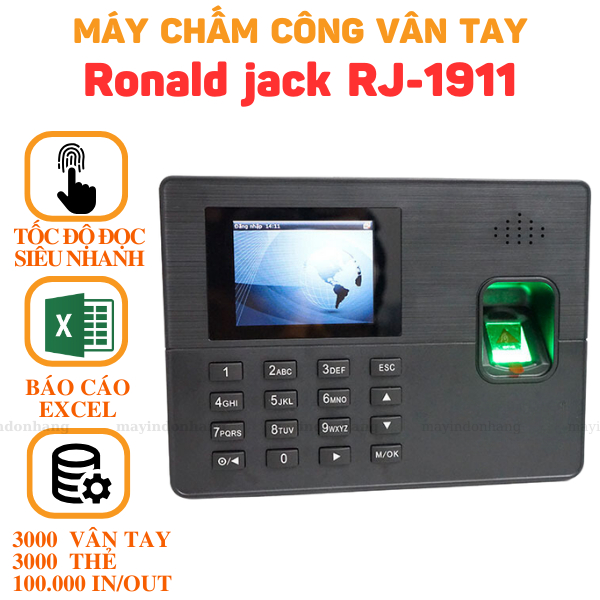 Máy chấm công Ronald Jack RJ1911