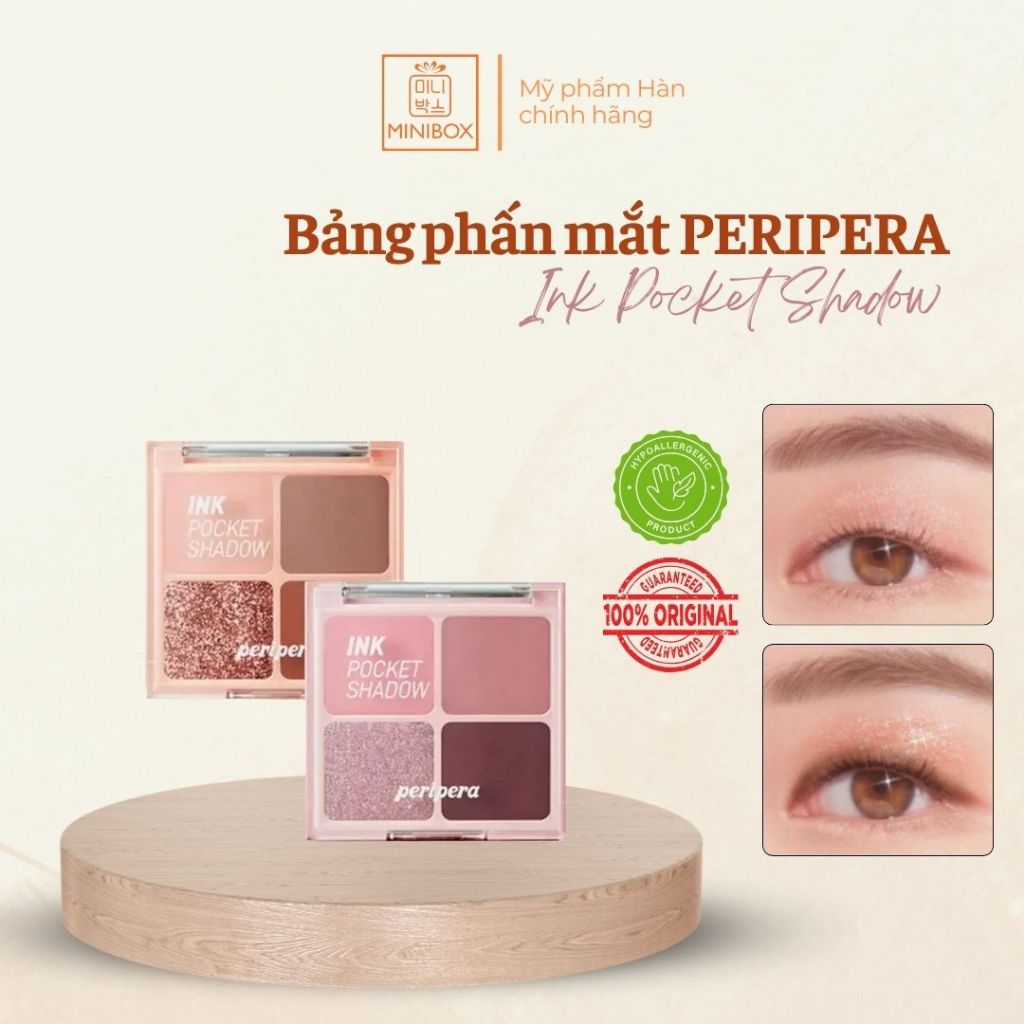 Phấn Mắt PERIPERA Ink Pocket Shadow 8g