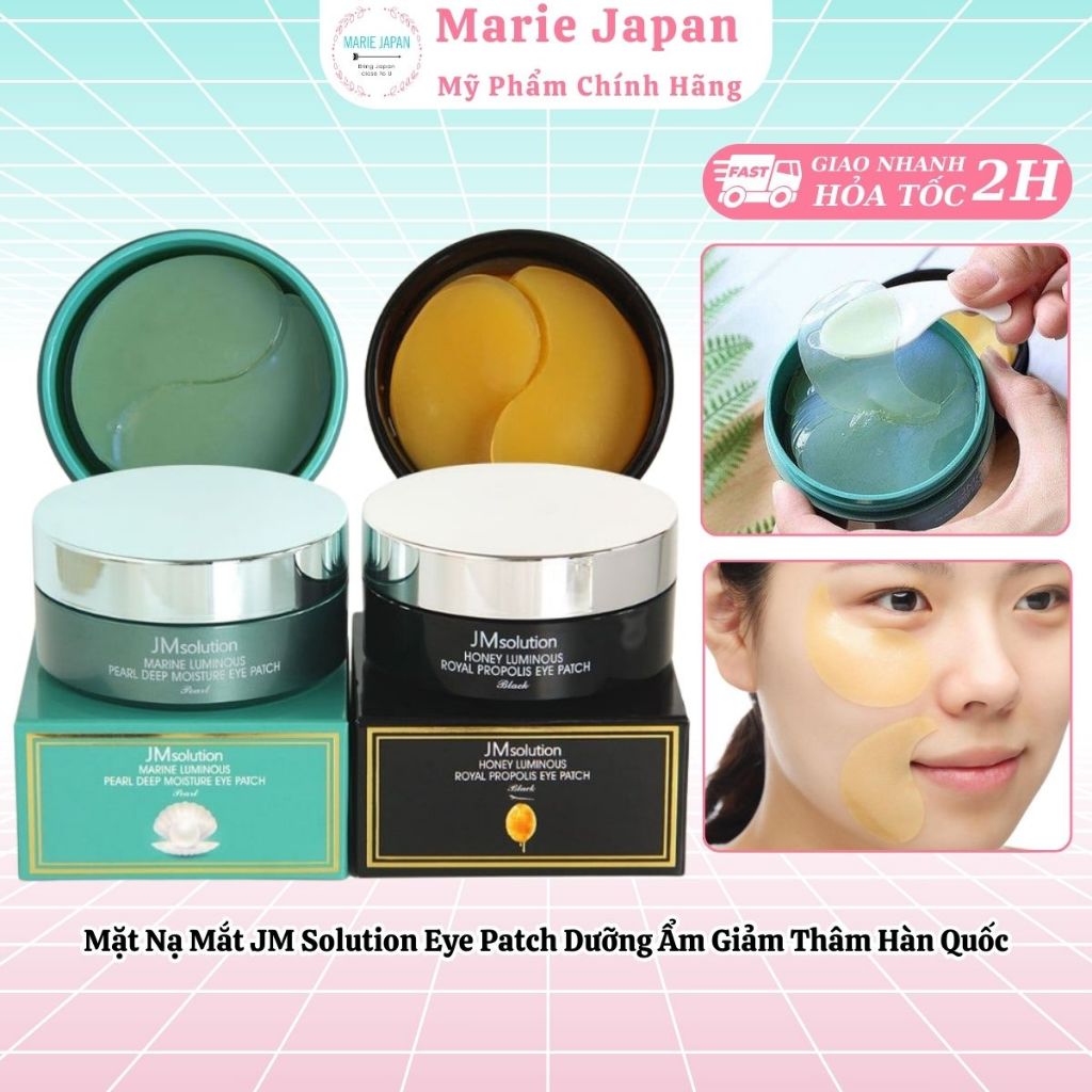 Mặt nạ mắt giảm thâm JM Solution Eye Patch Hàn Quốc
