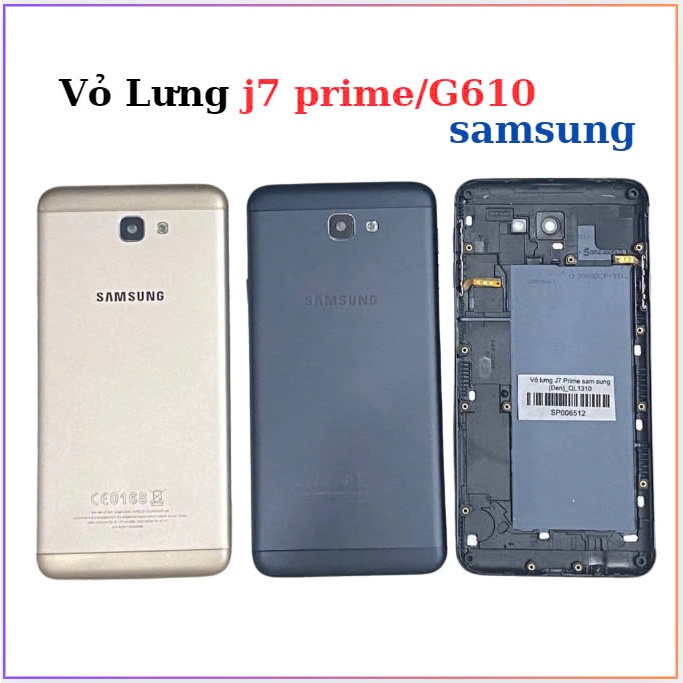 Vỏ Lưng sam  J7 prime,G610 ,kèm phím,khay sim