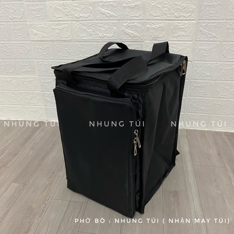 Balo đựng đồ nghề Spa ( Đen trơn ko in)