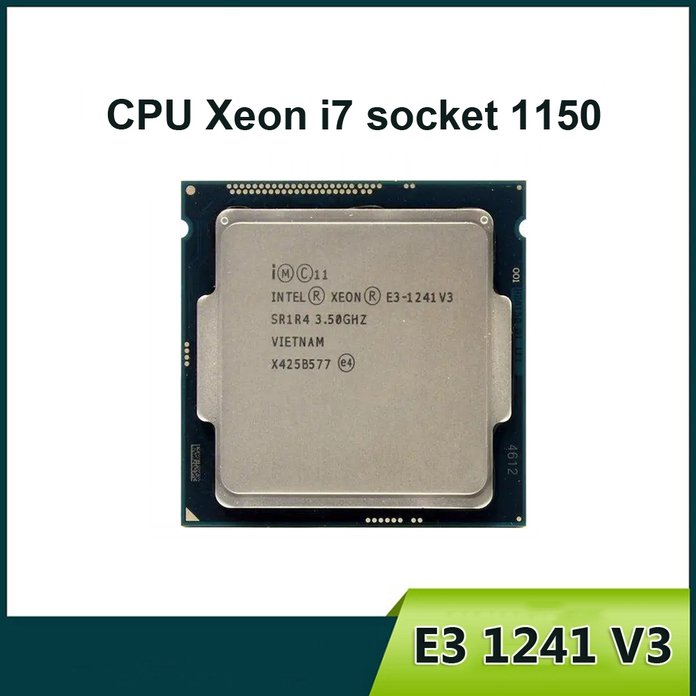 CPU máy tính Xeon E3-1271V3  (i7 4790)