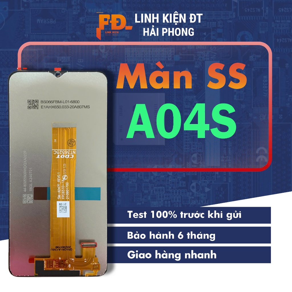 Màn Hình Điện Thoại Samsung A04S Chất Lượng Cao, Tặng Kèm Keo + Bộ Sửa Chữa