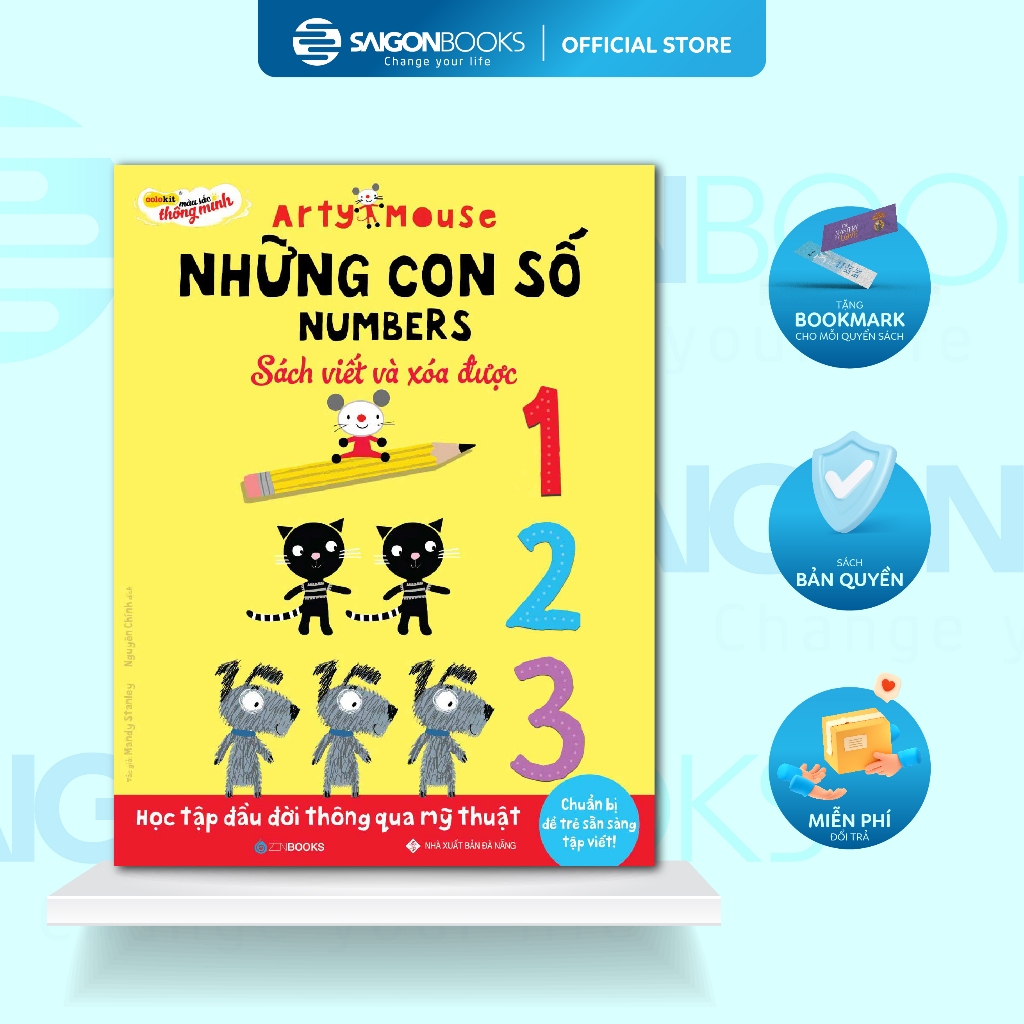 SÁCH - Những con số (Arty Mouse)