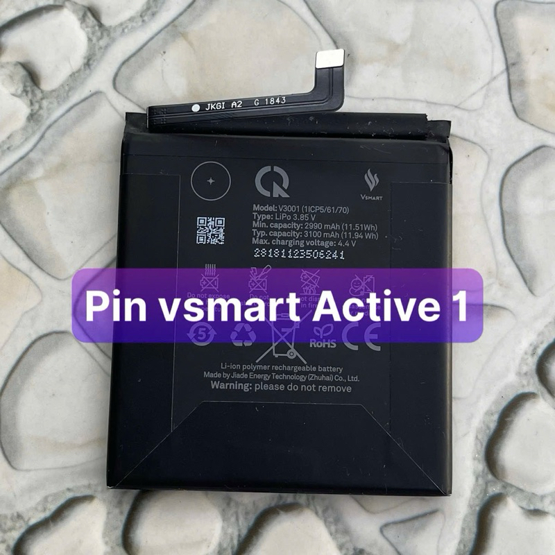 vsmart Active 1 model V3001 (zin) bảo hành 6 tháng