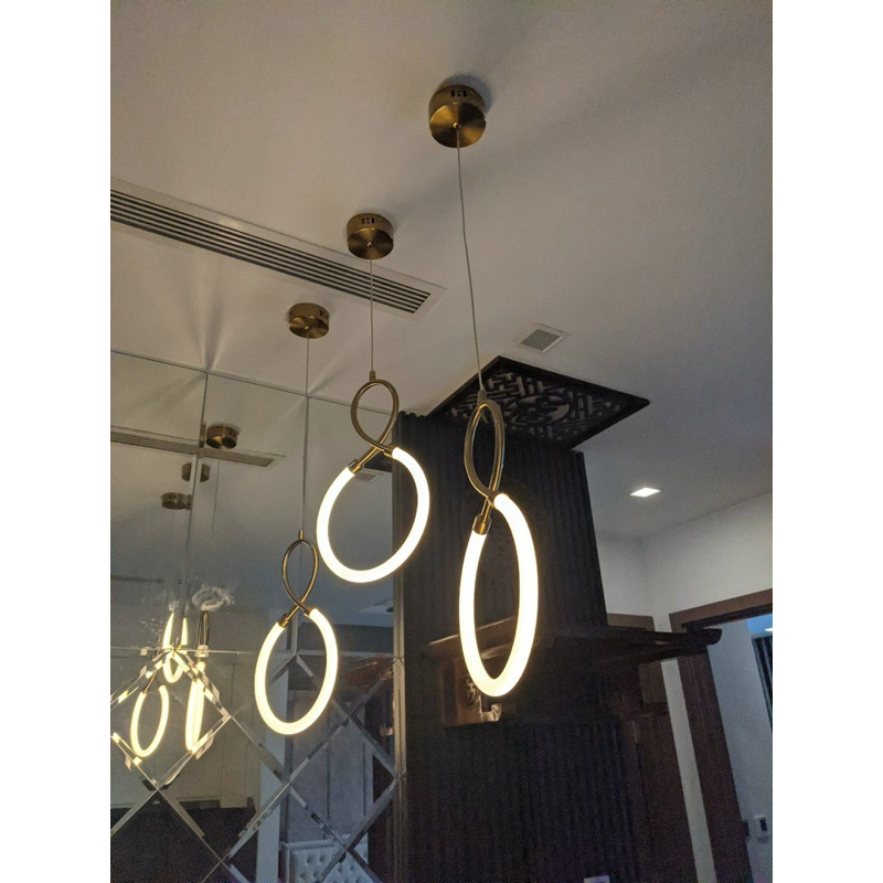 Đèn thả Trang trí bàn ăn, Thả decor tap đầu giường. Đèn thả phong cách hiện đại