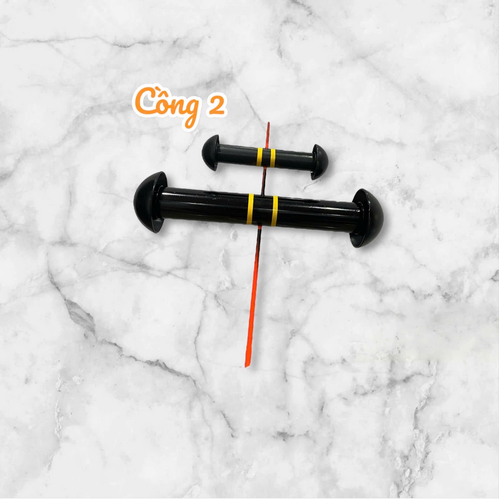 sáo nhựa cồng 2 d8-d34 siêu nhẹ chống đâm bổ cho diều 50cm đến 2m
