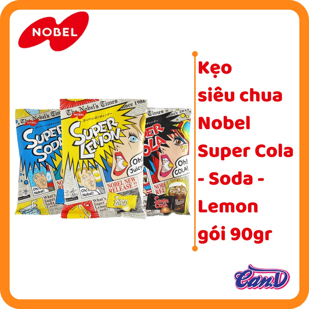Kẹo siêu chua Super Lemon, Cola, Warheads