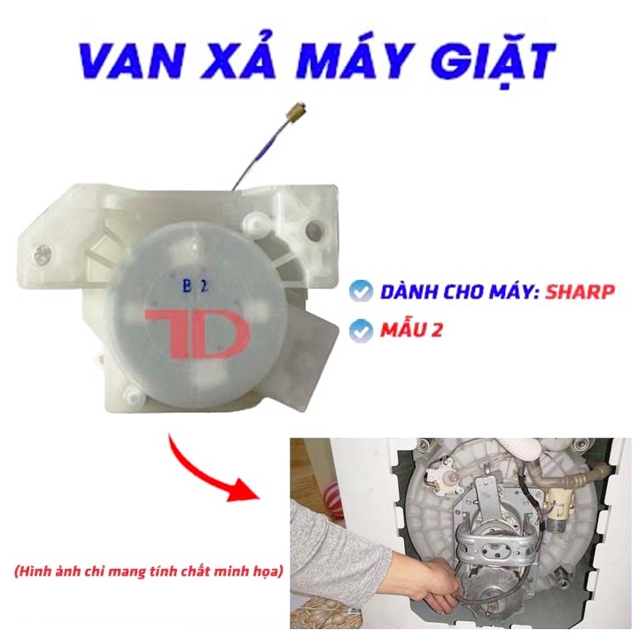 Van Xả Dành Cho Máy Giặt Sharp