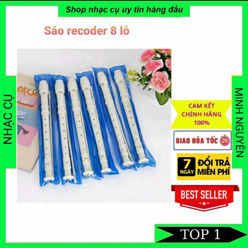 Sỉ Rẻ Sáo dọc recoder 8 lỗ bấm