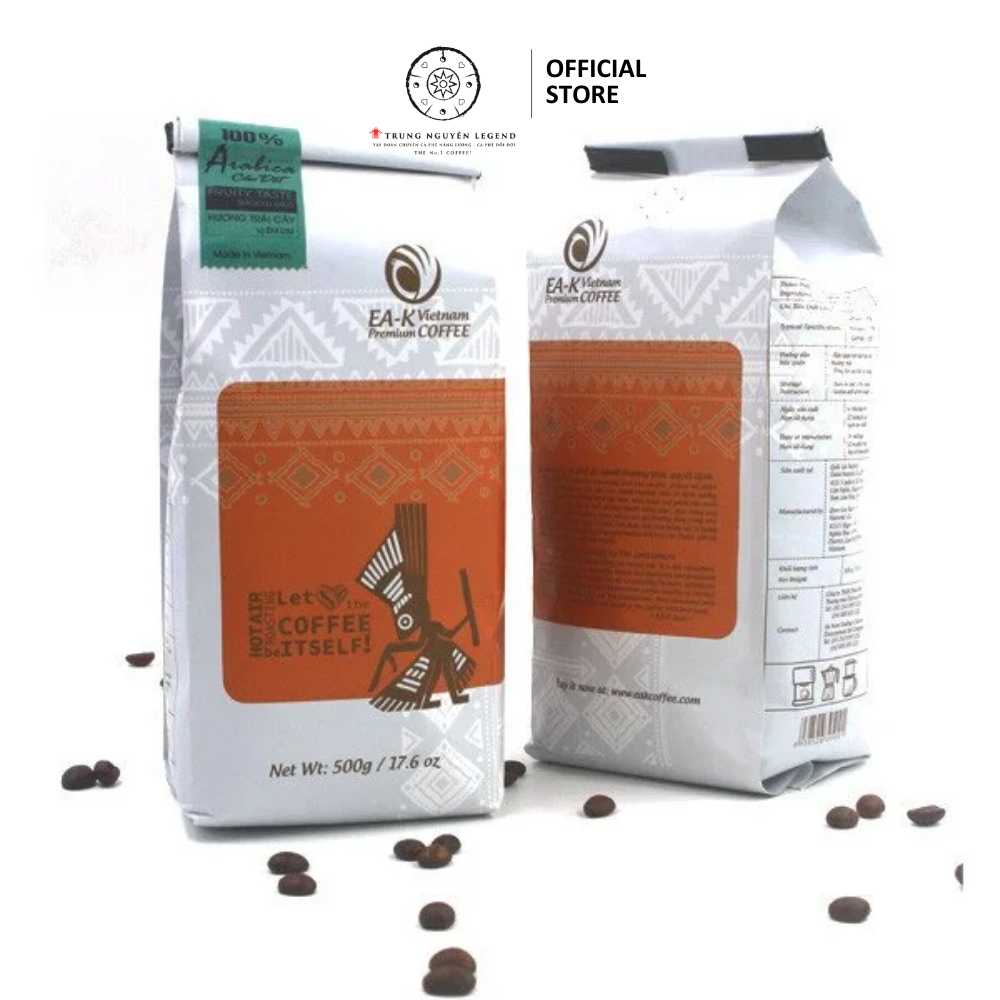 Cà Phê Hạt Eak Arabica Cầu Đất 500gr